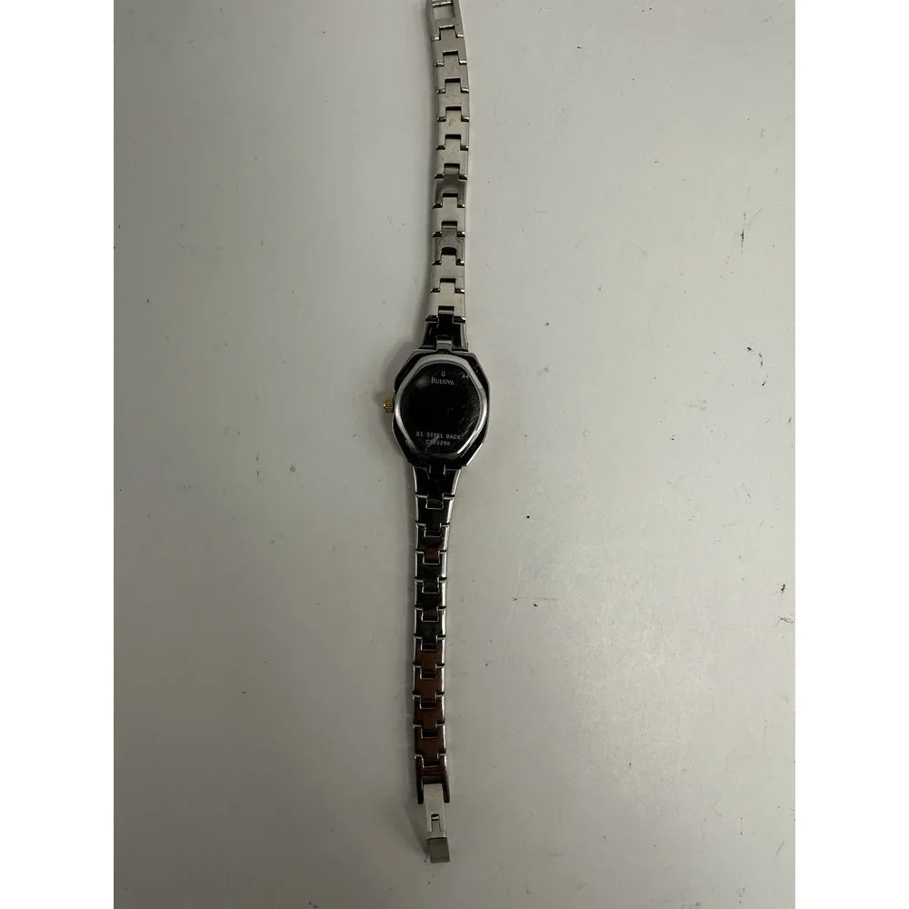 Caravelle by Bulova‎ 45L54 Ladies Watch New Battery 19MM 6.5